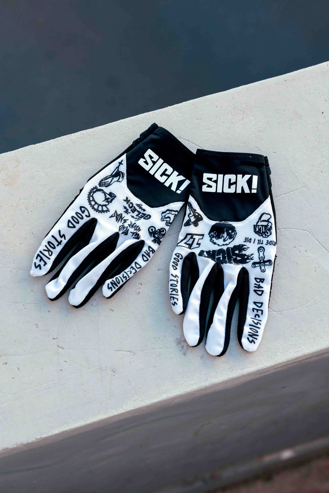 fahrradhandschuhe fabio wibmer SICK! Gloves “Inked Edition” – SICK! by Fabio Wibmer