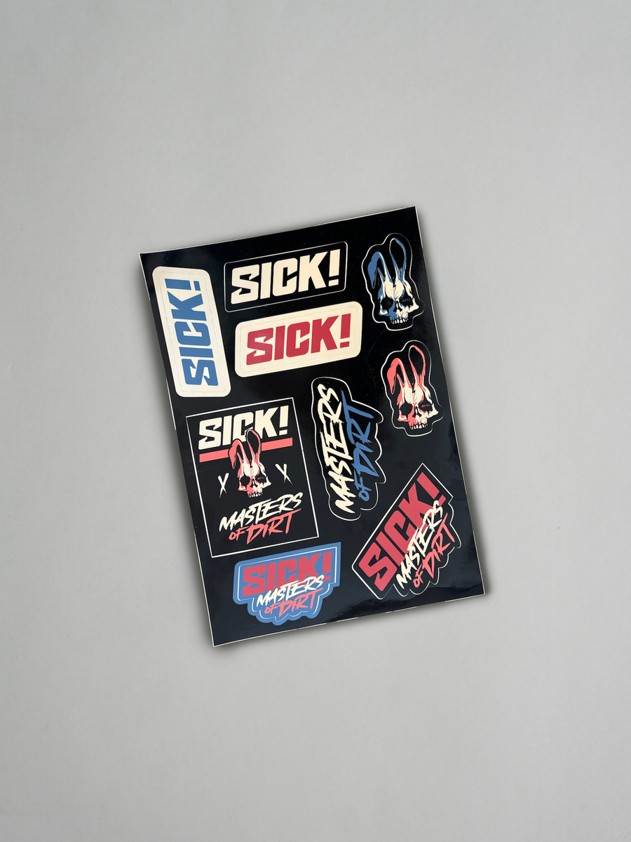 Fabio Sticker Poster & Stickersheets – Sick by Fabio Wibmer
