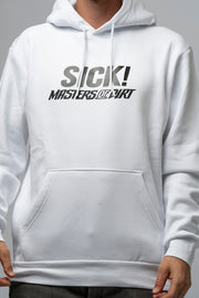 SICK! x M.O.D Collab Retro Hoodie - White Edition