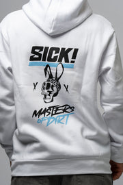 SICK! x M.O.D Collab Retro Hoodie - White Edition