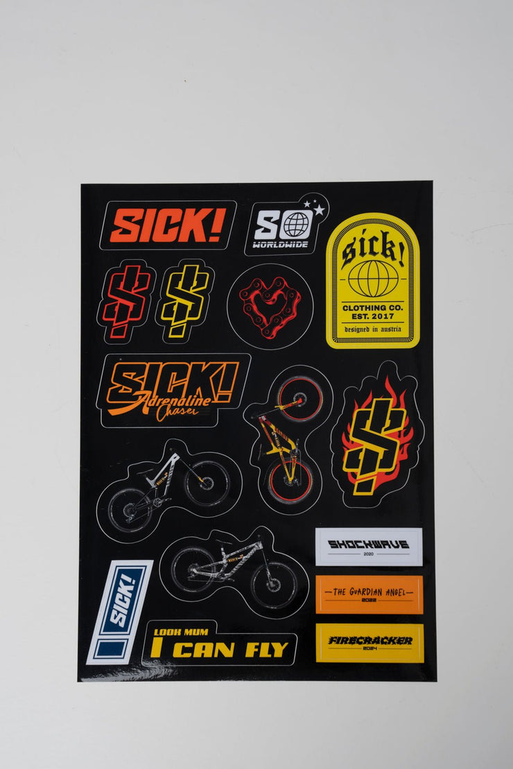 Stickersheet "A Sick Production"