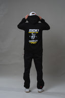 SICK! x M.O.D Collab Retro Hoodie - Black Edition