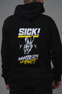 SICK! x M.O.D Collab Retro Hoodie - Black Edition