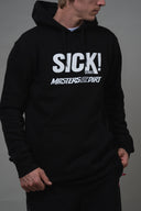SICK! x M.O.D Collab Retro Hoodie - Black Edition