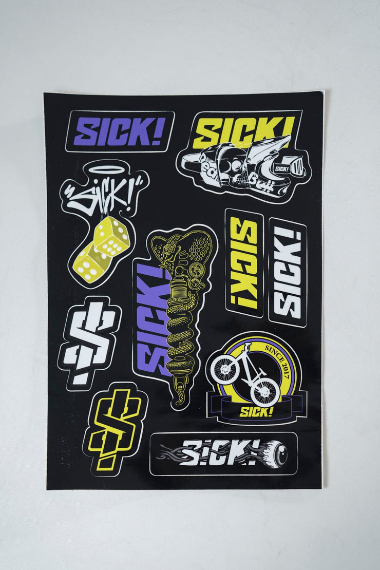 Sick! Stickersheet "Summerline Neon"