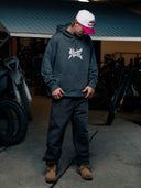RIDE 'TIL I DIE HOODIE  GREY