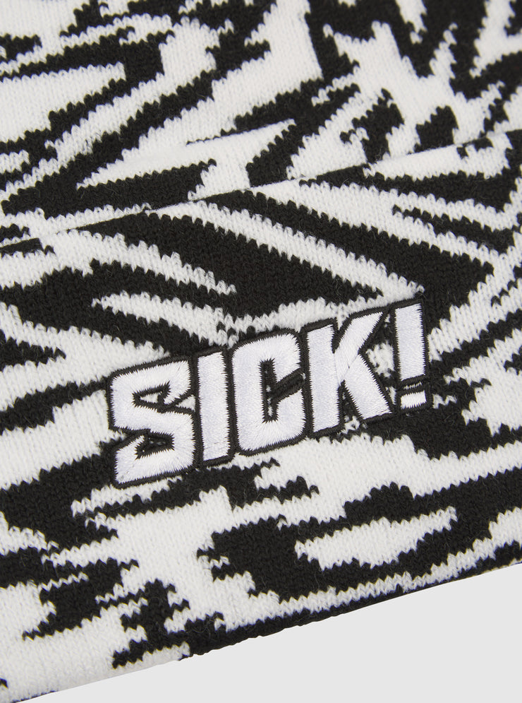 SICK! Beanie "Zebra Shock"