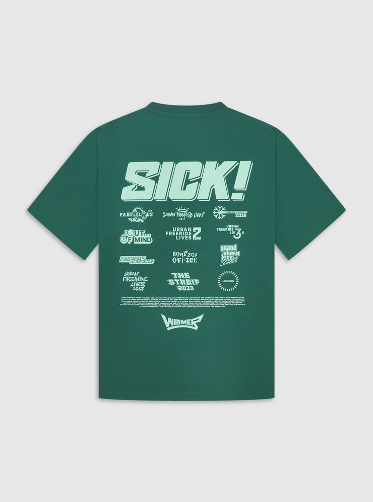 SICK! T-Shirt "Video Projects - GREEN ED."