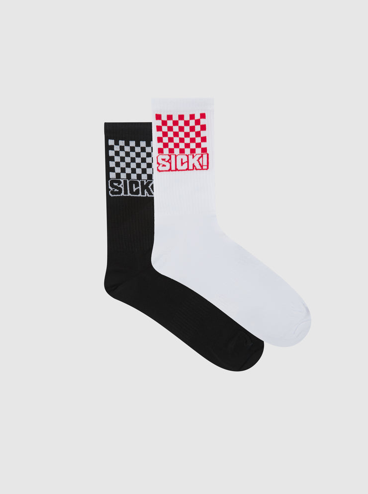 SICK! Socks 2er Package "Racing"