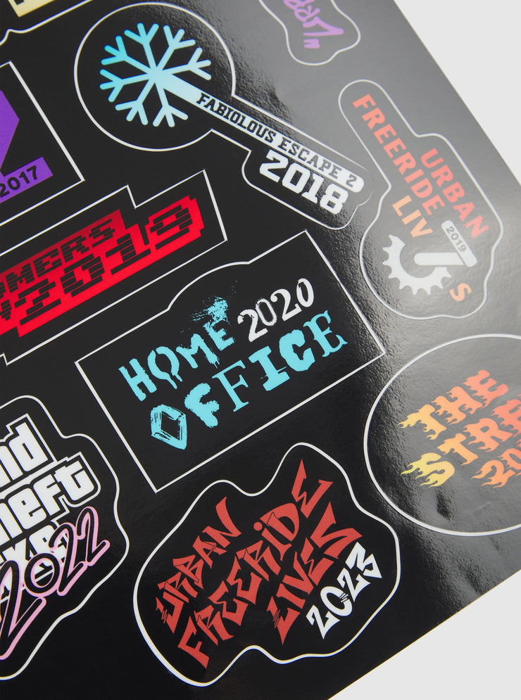 Sick! Stickersheet "Pixel Chaos"