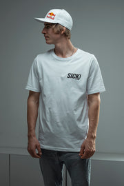 Sick Series Classic T - Shirt: Mini Logo Edition WHITE
