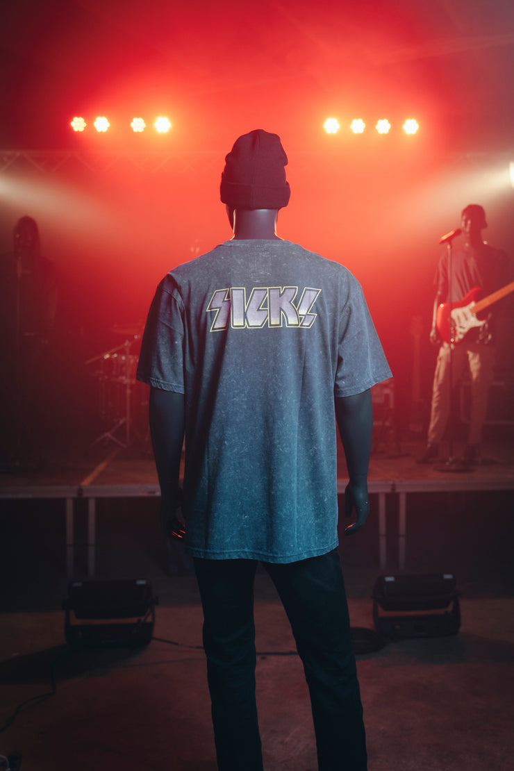 Rock&Ride T - Shirt "Acid Washed Blue"